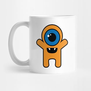 Orange-yellow monstrosity Mug